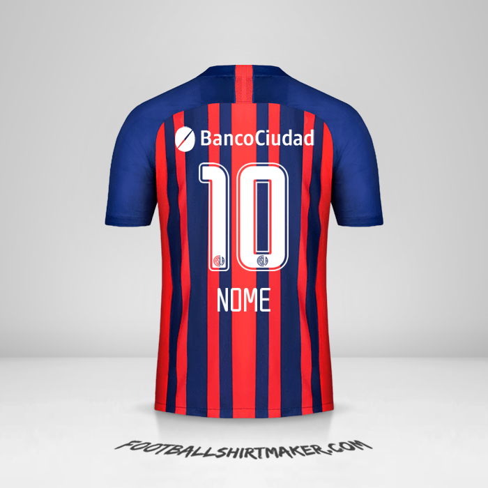 Camisola San Lorenzo 2020 -  nome - 10