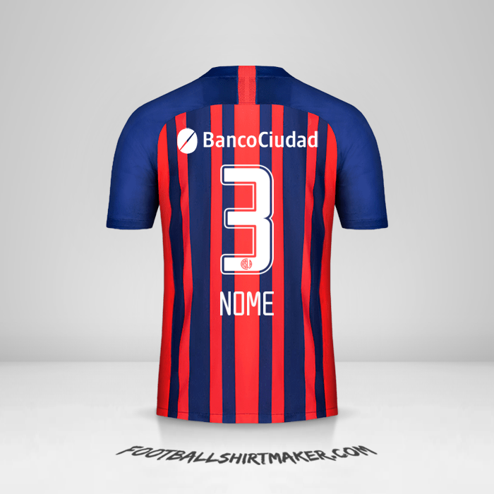 Camisa San Lorenzo 2020 -  nome - 3