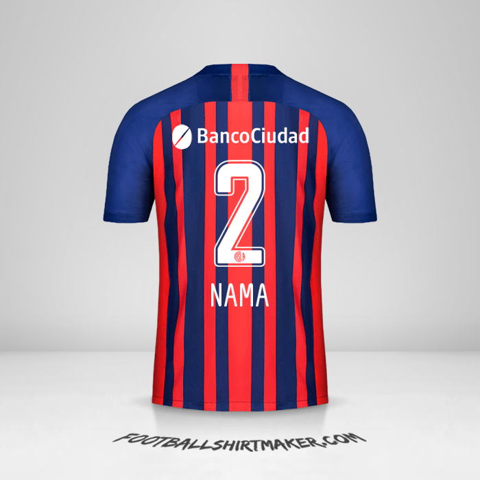 Jersey San Lorenzo 2020 -  nama - 2