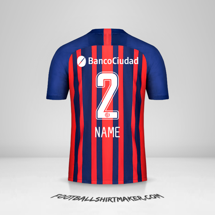 Shirt San Lorenzo 2020 -  name - 2