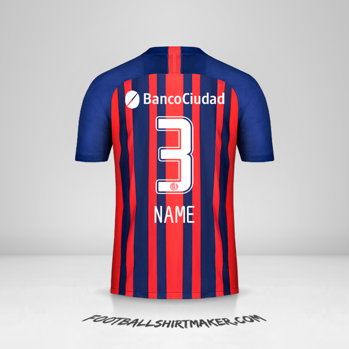 Shirt San Lorenzo 2020 -  name - 3