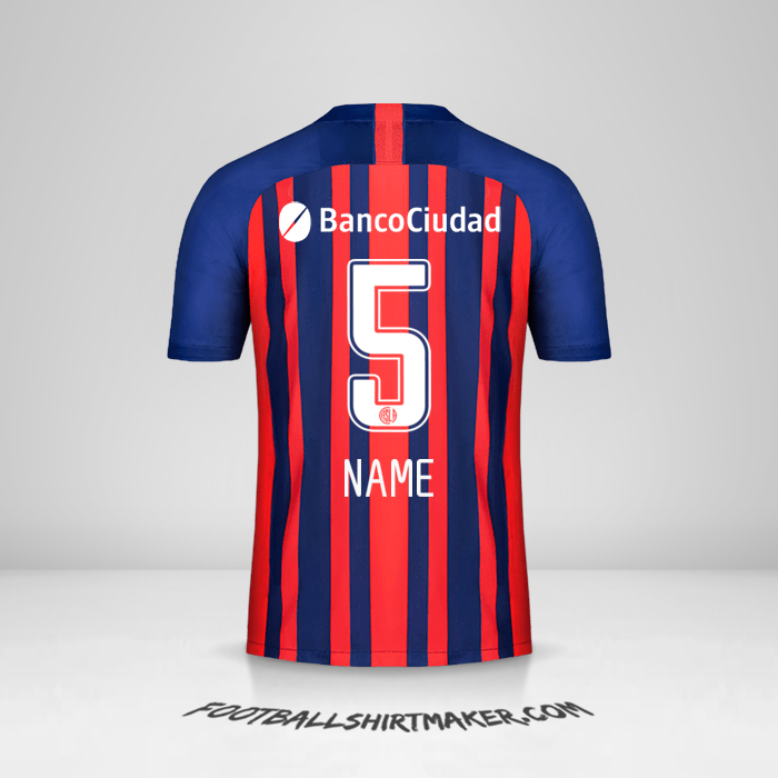Shirt San Lorenzo 2020 -  name - 5