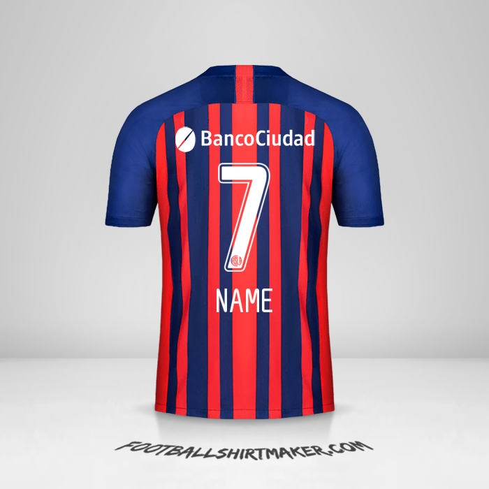 Shirt San Lorenzo 2020 -  name - 7