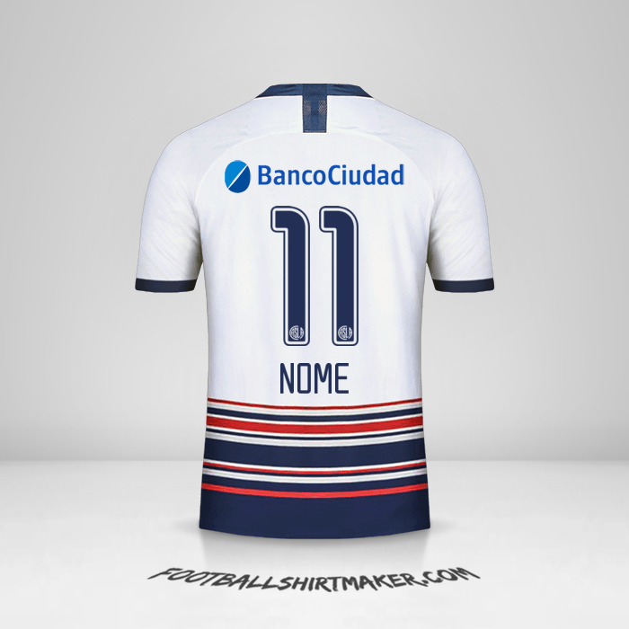 Camisola San Lorenzo 2020 Alternativa -  nome - 11