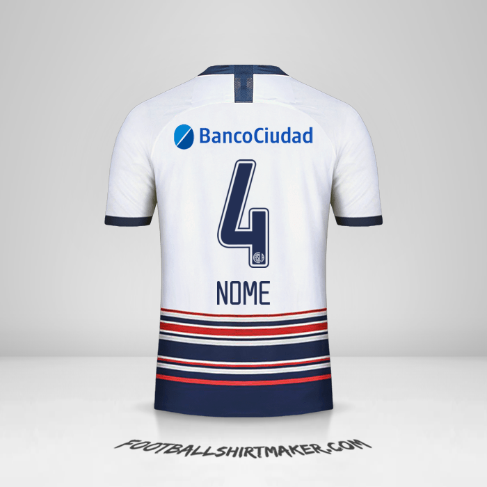 Camisa San Lorenzo 2020 Alternativa -  nome - 4