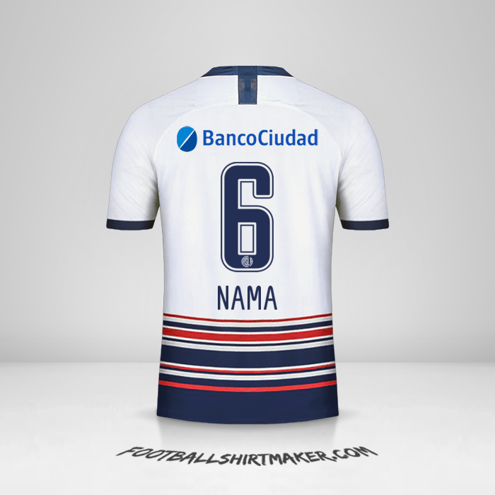 Jersey San Lorenzo 2020 Alternatif -  nama - 6