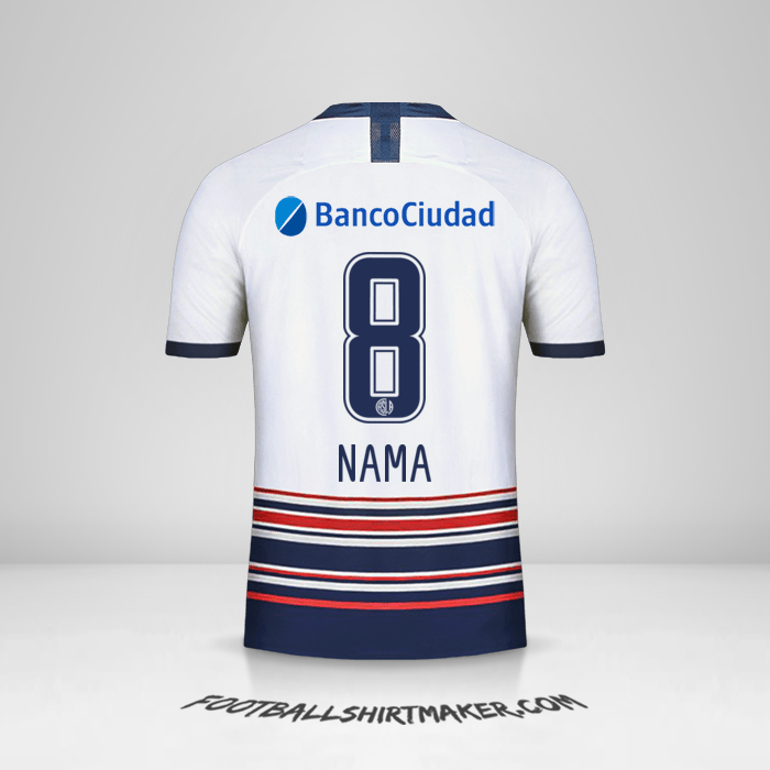 Jersey San Lorenzo 2020 Alternatif -  nama - 8