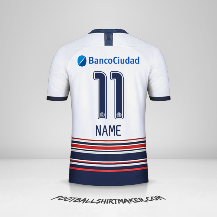Trikot San Lorenzo 2020 Auswärts -  name - 11