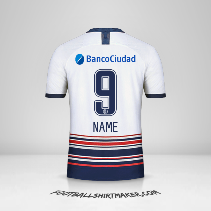 Shirt San Lorenzo 2020 Away -  name - 9