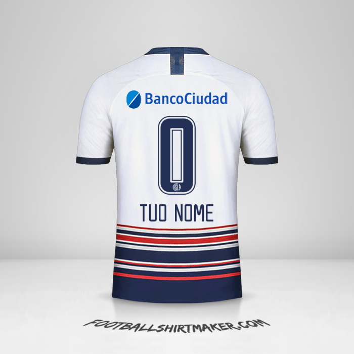 Maglia San Lorenzo 2020 II -  tuo nome - 0