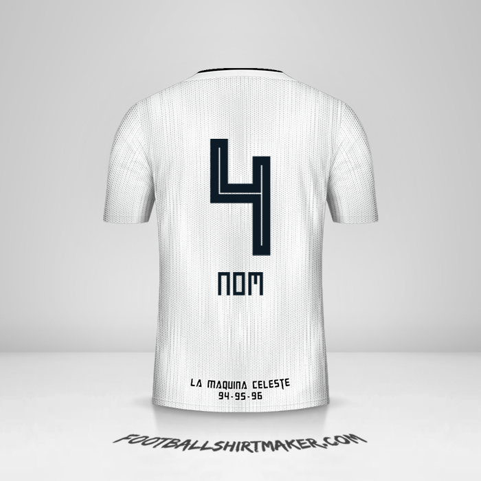 Maillot Sporting Cristal 2019 Extérieur -  nom - 4
