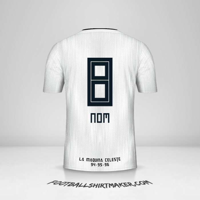 Maillot Sporting Cristal 2019 Extérieur -  nom - 8