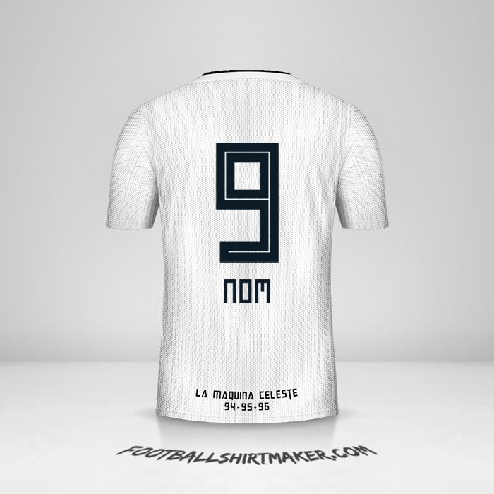 Maillot Sporting Cristal 2019 Extérieur -  nom - 9