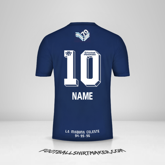 Jersey Sporting Cristal Adidas 70 Years -  name - 10