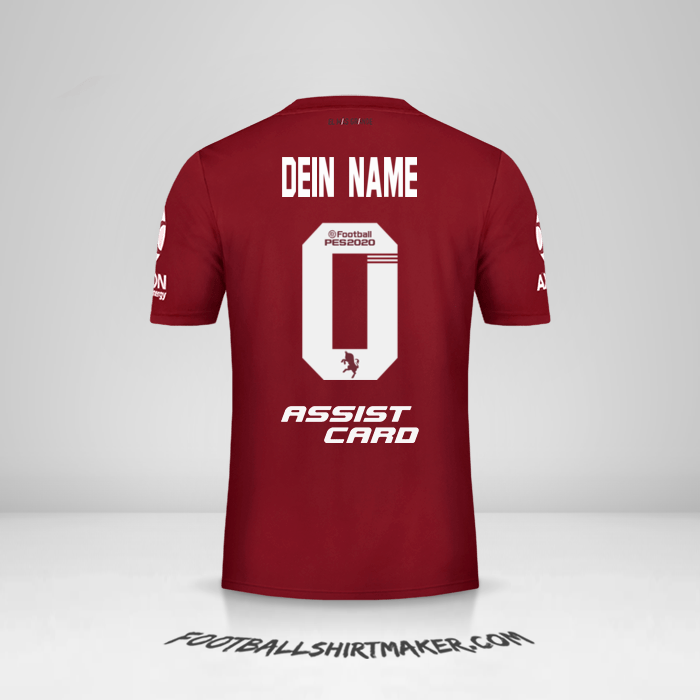 Trikot River Plate 2019/20 II -  dein name - 0