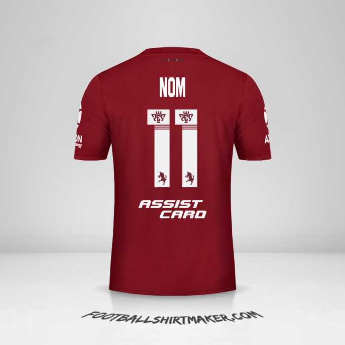 Maillot River Plate 2019/20 Extérieur -  nom - 11