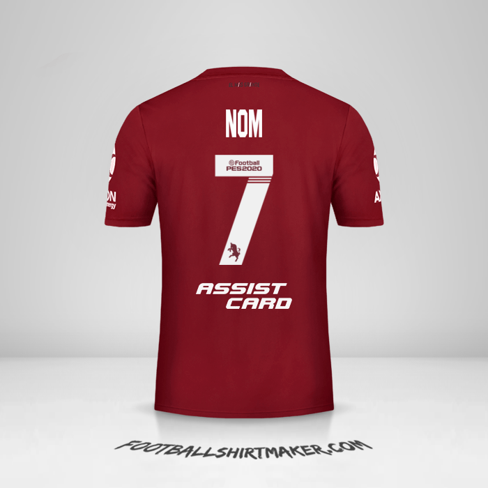 Maillot River Plate 2019/20 Extérieur -  nom - 7