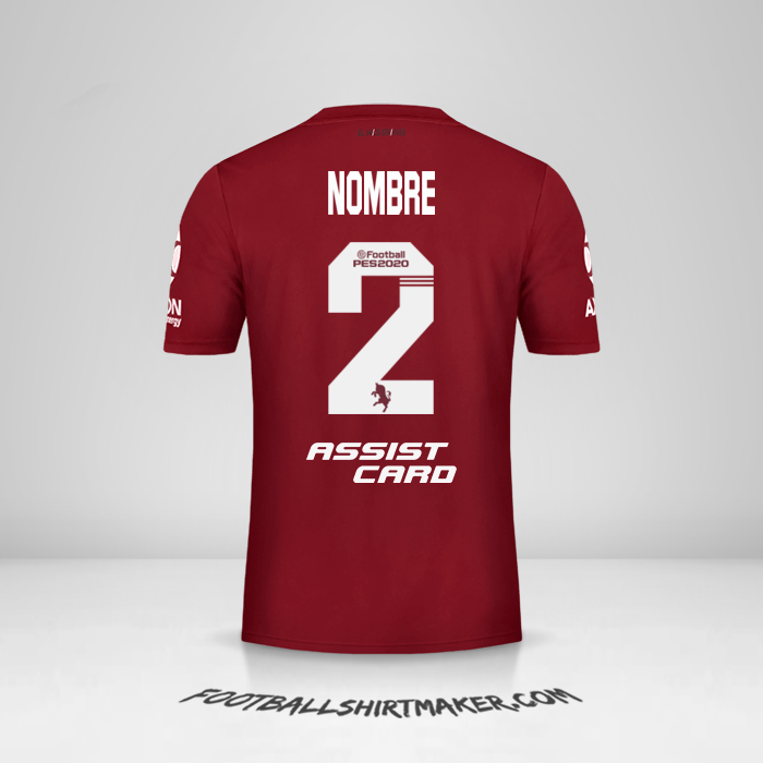 Jersey River Plate 2019/20 Visita -  nombre - 2