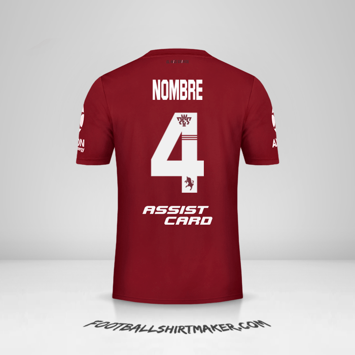 Jersey River Plate 2019/20 Visita -  nombre - 4