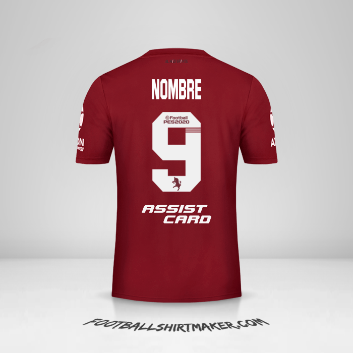 Camiseta River Plate 2019/20 Visita -  nombre - 9