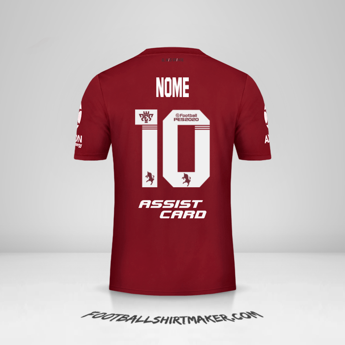 Camisola River Plate 2019/20 Alternativa -  nome - 10