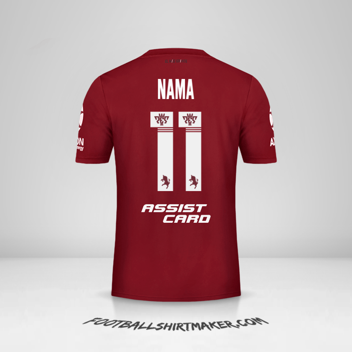Jersey River Plate 2019/20 Alternatif -  nama - 11