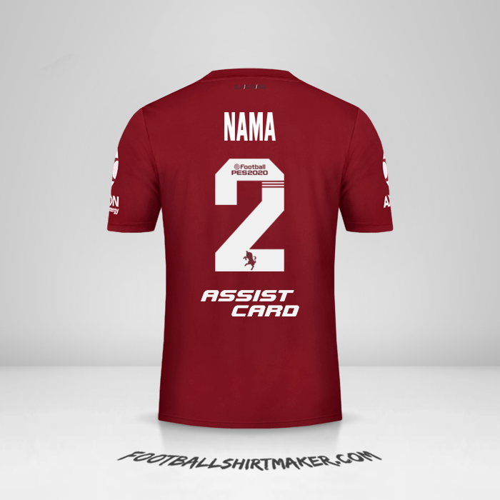 Jersey River Plate 2019/20 Alternatif -  nama - 2