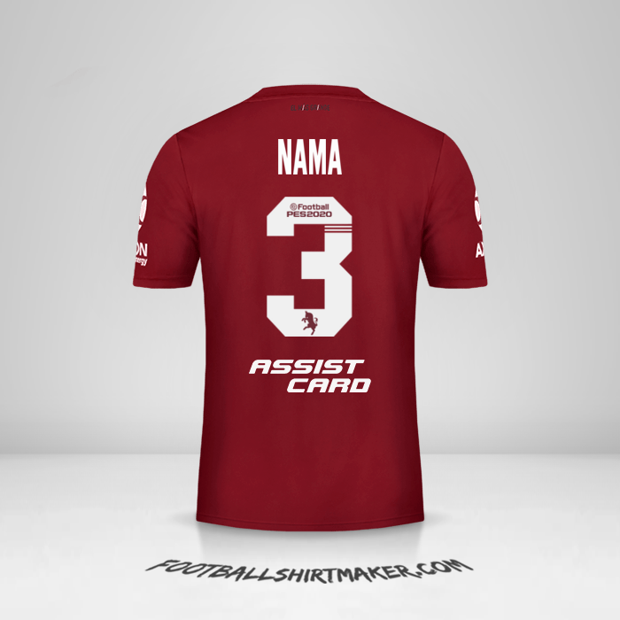 Jersey River Plate 2019/20 Alternatif -  nama - 3