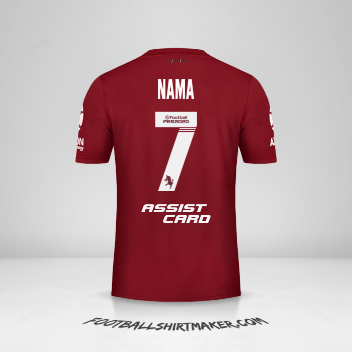 Jersey River Plate 2019/20 Alternatif -  nama - 7