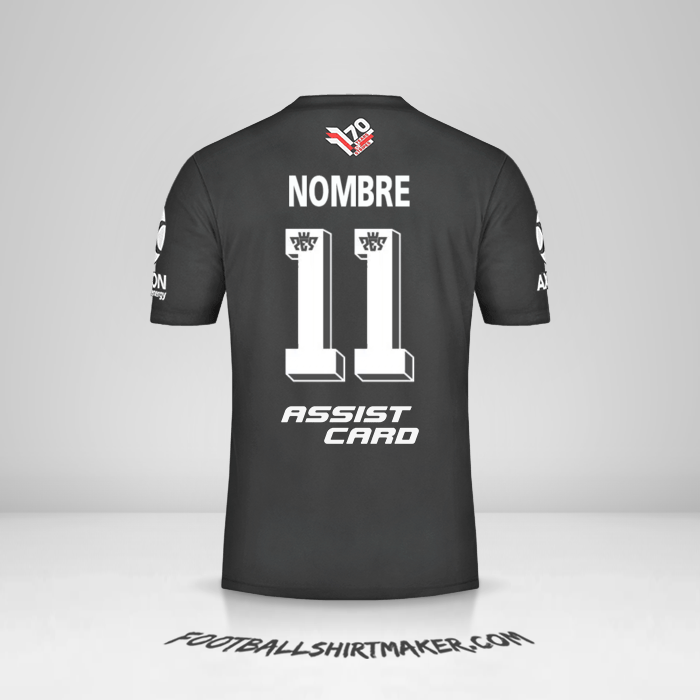 Jersey River Plate Adidas 70 Años -  nombre - 11
