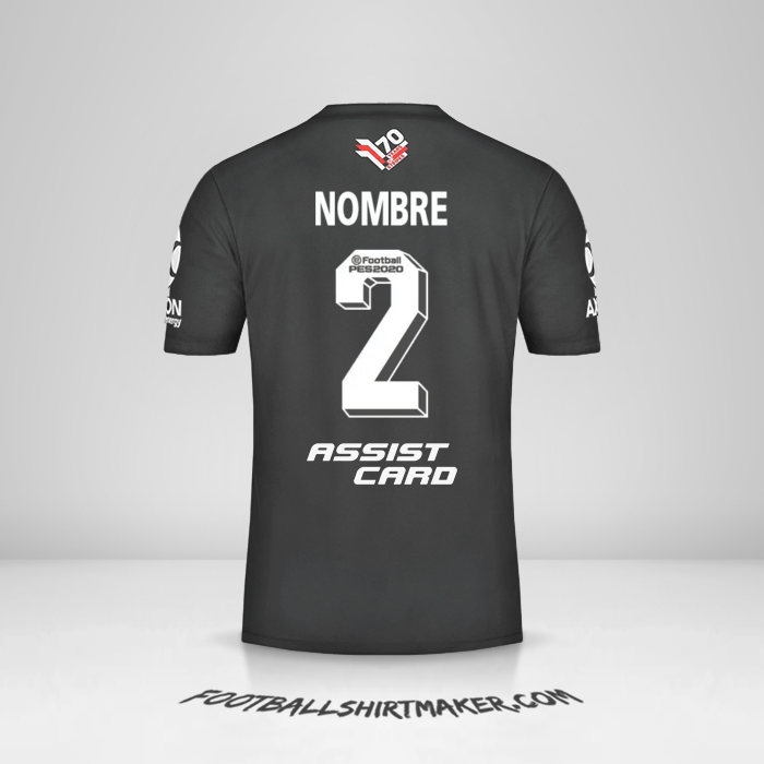 Camiseta River Plate Adidas 70 Años -  nombre - 2