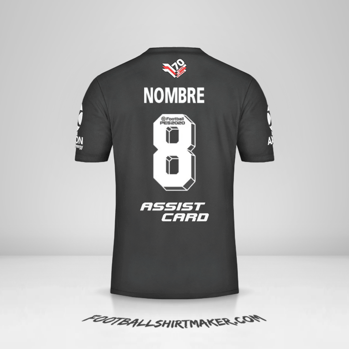 Jersey River Plate Adidas 70 Años -  nombre - 8