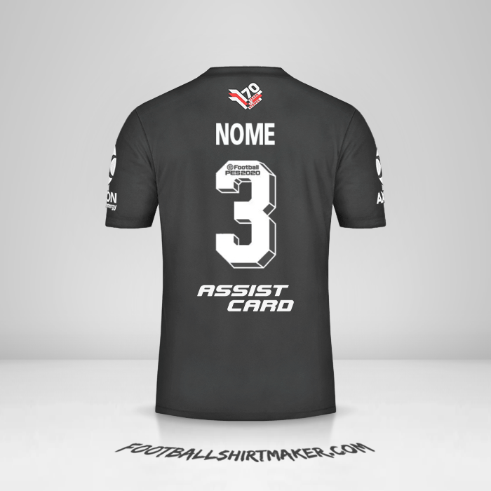 Camisola River Plate Adidas 70 Anos -  nome - 3