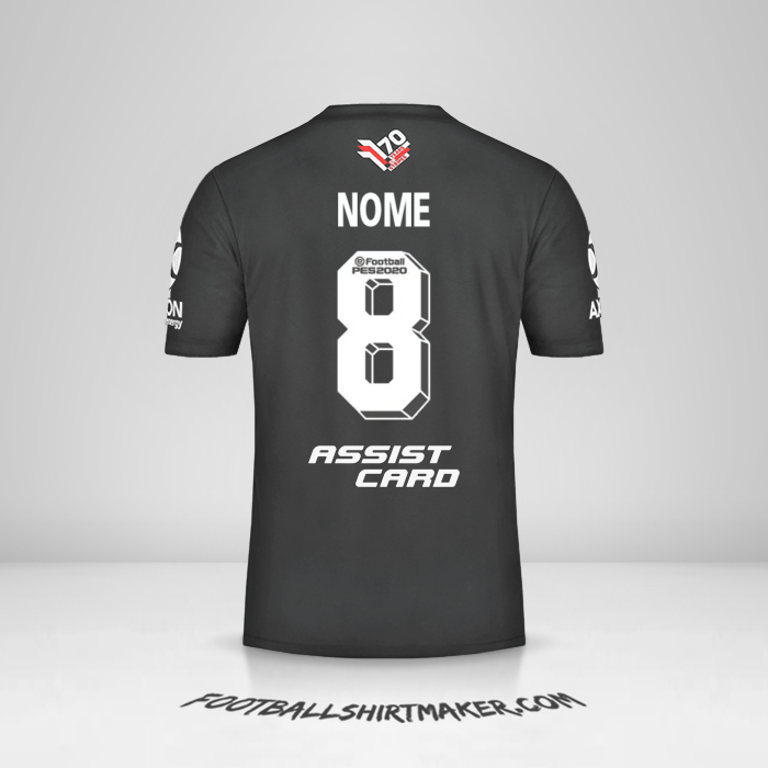 Camisa River Plate Adidas 70 Anos -  nome - 8