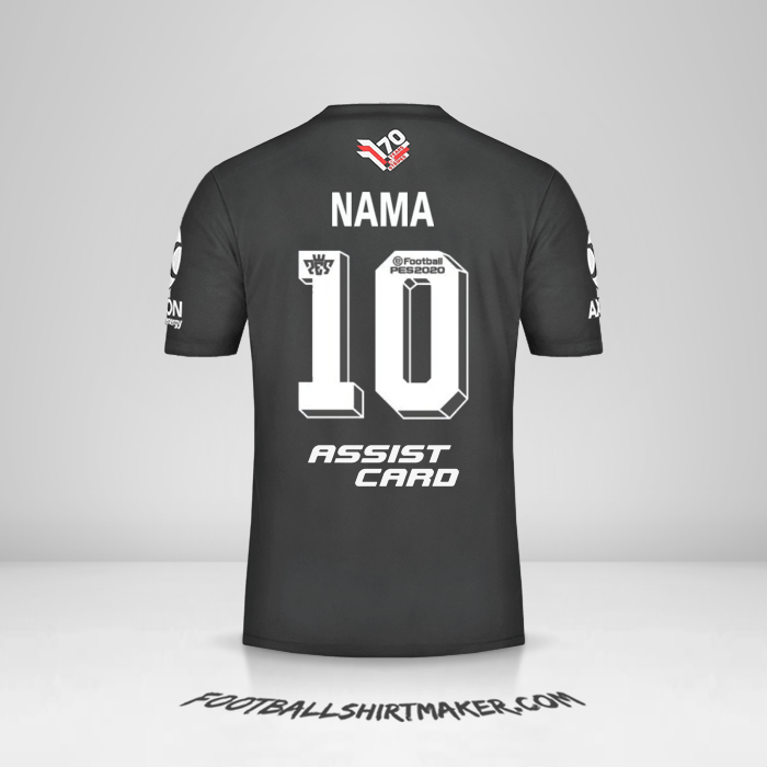 Jersey River Plate Adidas 70 Tahun -  nama - 10