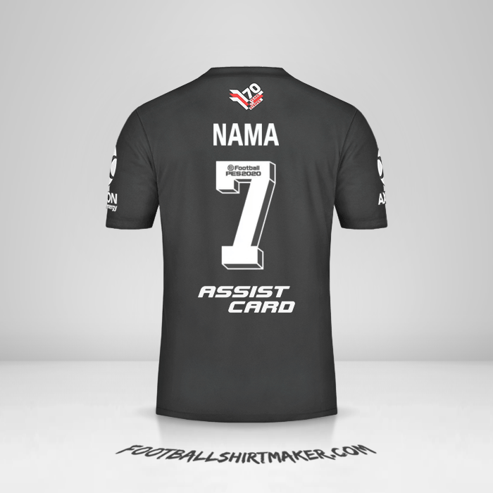 Jersey River Plate Adidas 70 Tahun -  nama - 7
