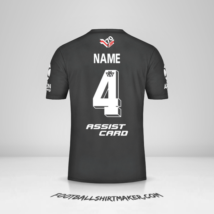 Jersey River Plate Adidas 70 Years -  name - 4