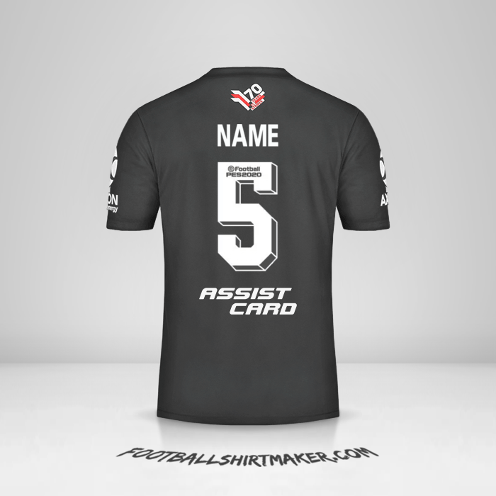 Jersey River Plate Adidas 70 Years -  name - 5