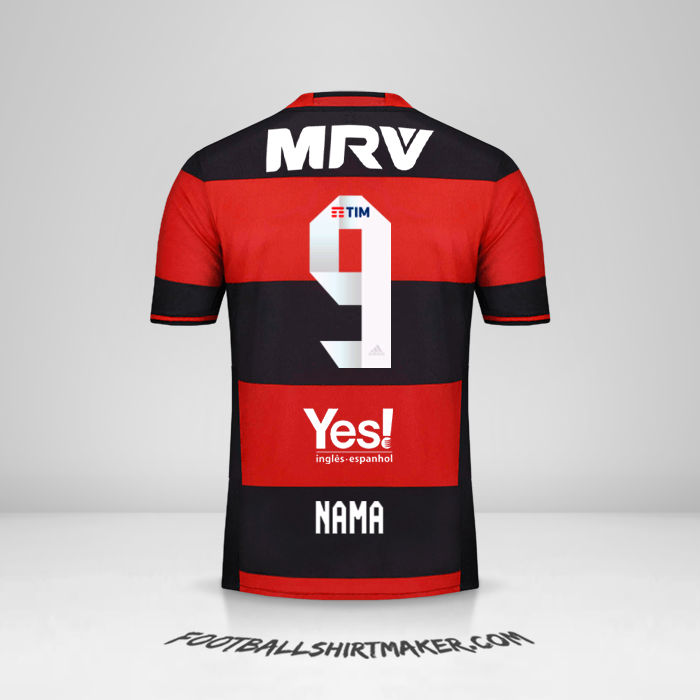 Jersey Flamengo 2016/17 -  nama - 9