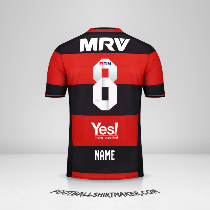 Shirt Flamengo 2016/17 -  name - 8