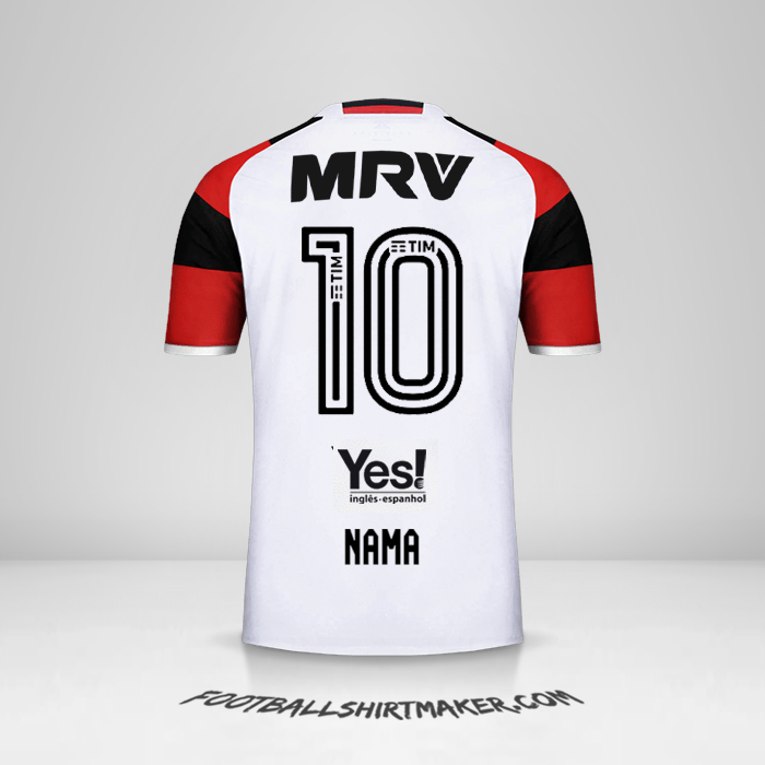 Jersey Flamengo 2016/17 Alternatif -  nama - 10