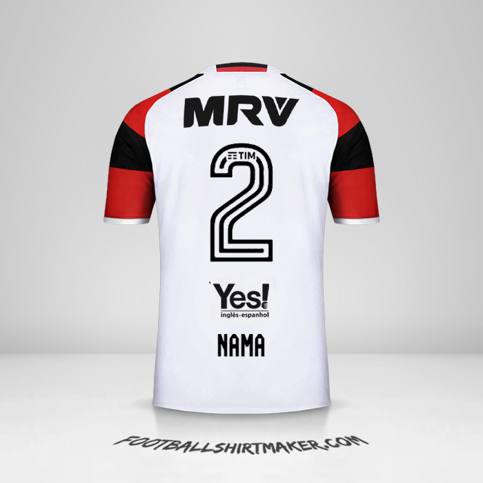 Jersey Flamengo 2016/17 Alternatif -  nama - 2
