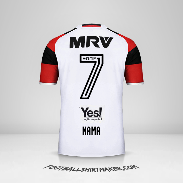 Jersey Flamengo 2016/17 Alternatif -  nama - 7
