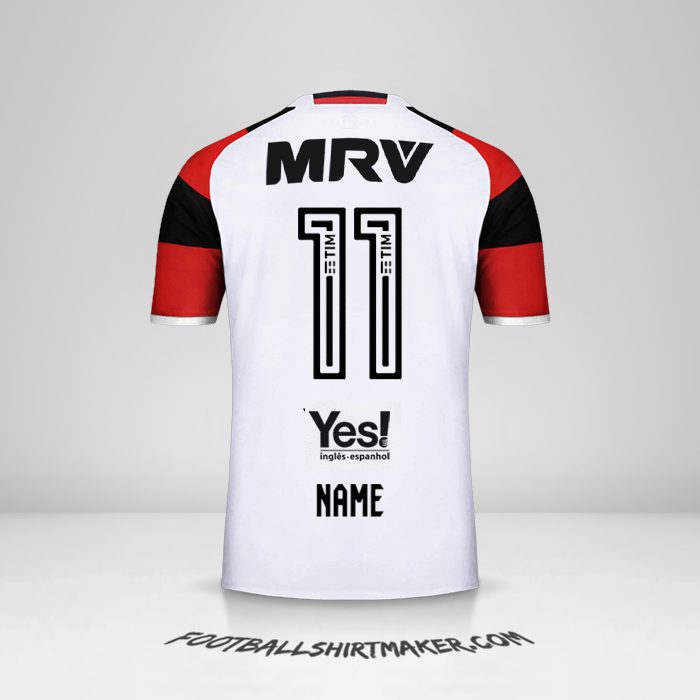 Shirt Flamengo 2016/17 Away -  name - 11