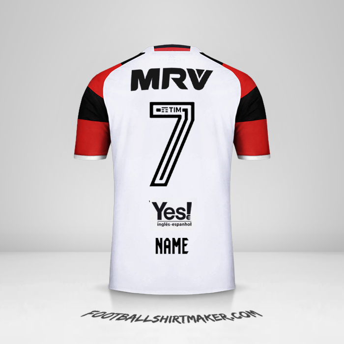 Shirt Flamengo 2016/17 Away -  name - 7