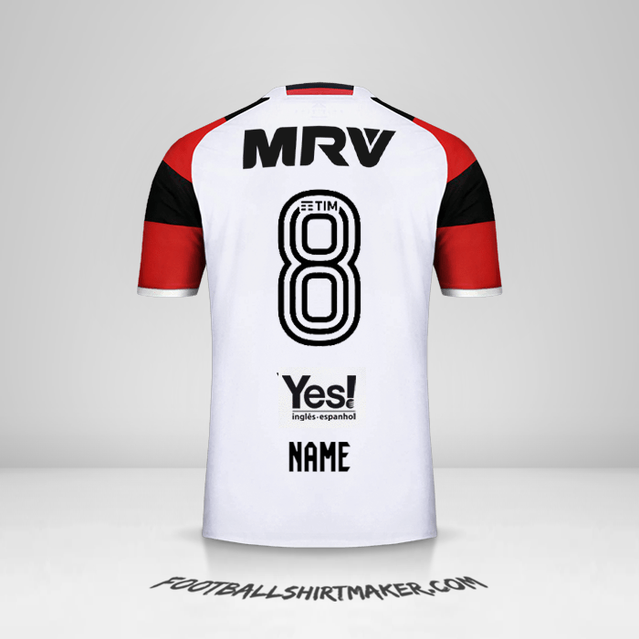Shirt Flamengo 2016/17 Away -  name - 8