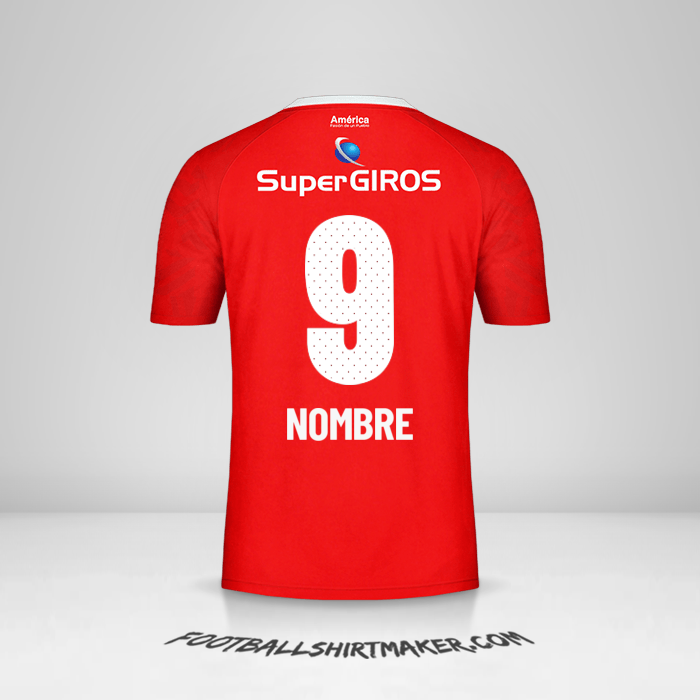 Jersey America de Cali 2019/20 -  nombre - 9