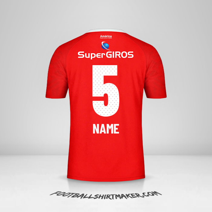 Trikot America de Cali 2019/20 -  name - 5