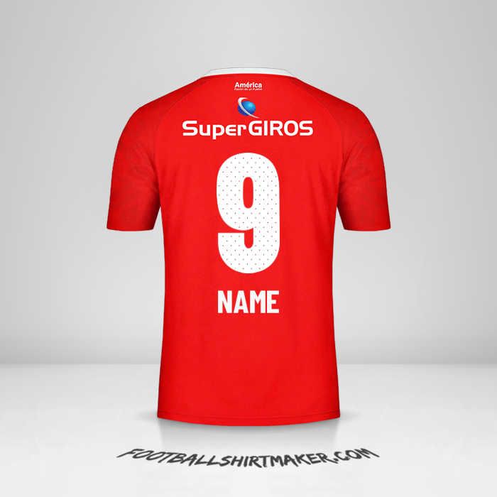 Trikot America de Cali 2019/20 -  name - 9