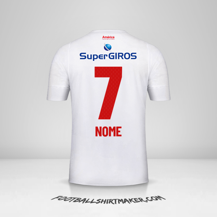 Maglia America de Cali 2019/20 Seconda -  nome - 7